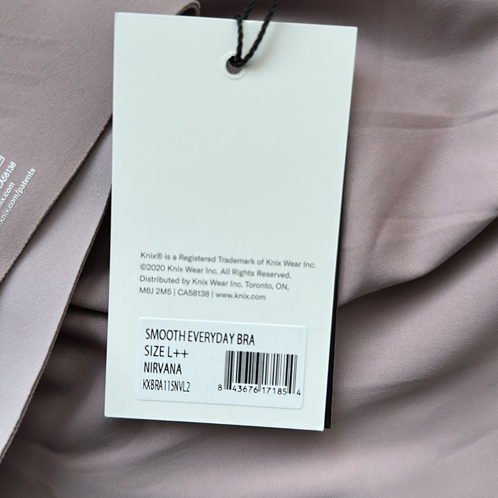 Knix Smooth Everyday Bra in Nirvana L++ - Picture 4 of 5